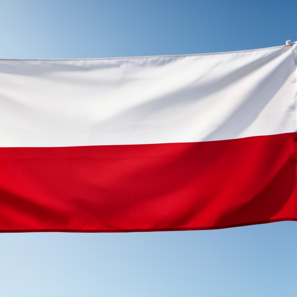 AI-generated illustration of Flag of Poland