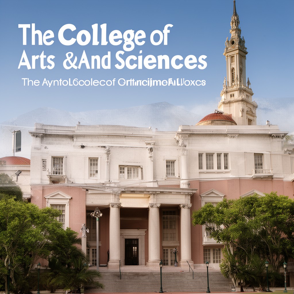 AI-generated illustration of College of Arts and Sciences