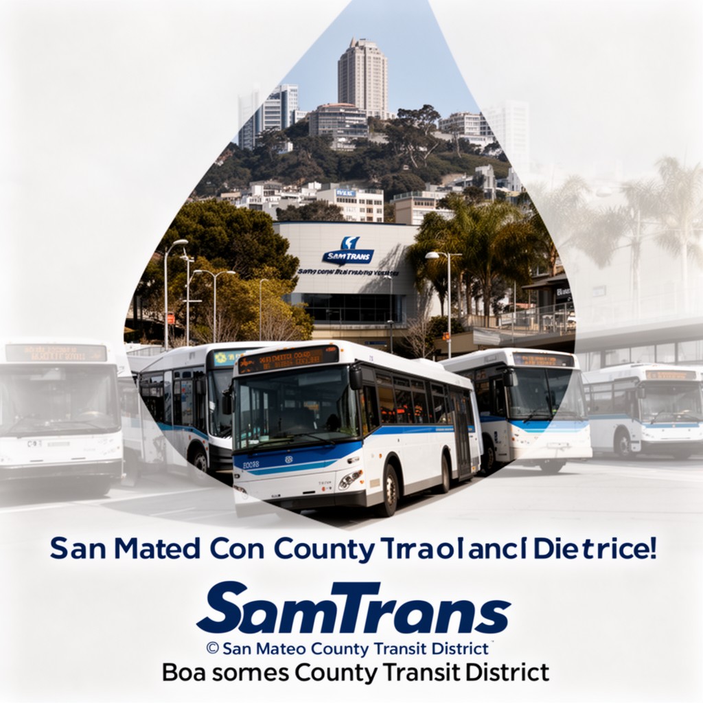 AI-generated illustration of Board of Directors of the San Mateo County Transit District