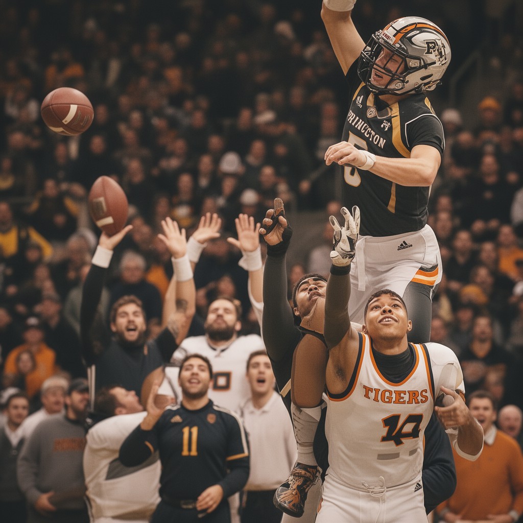 AI-generated illustration of Princeton Tigers