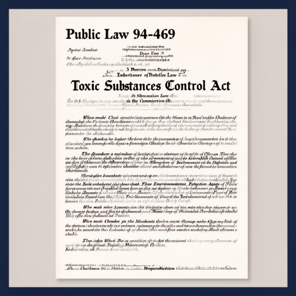 AI-generated illustration of Public Law 94-469