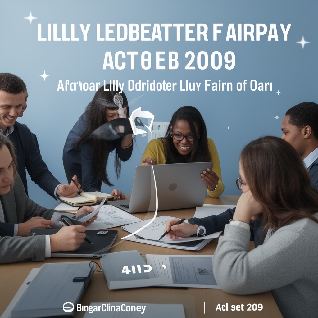 AI-generated illustration of Lilly Ledbetter Fair Pay Act of 2009