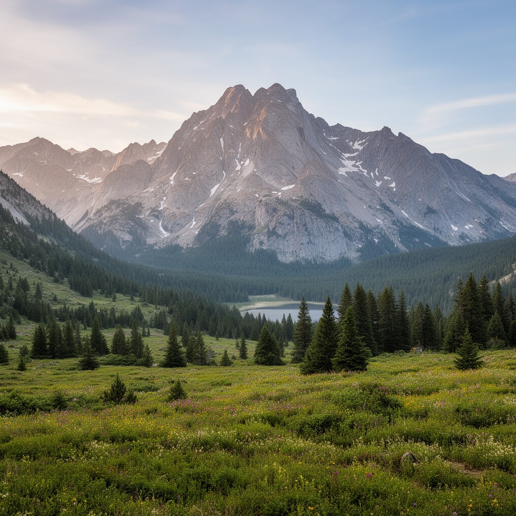 AI-generated illustration of High Sierra