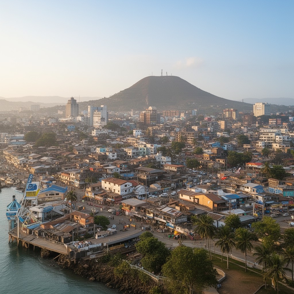 AI-generated illustration of Mombasa