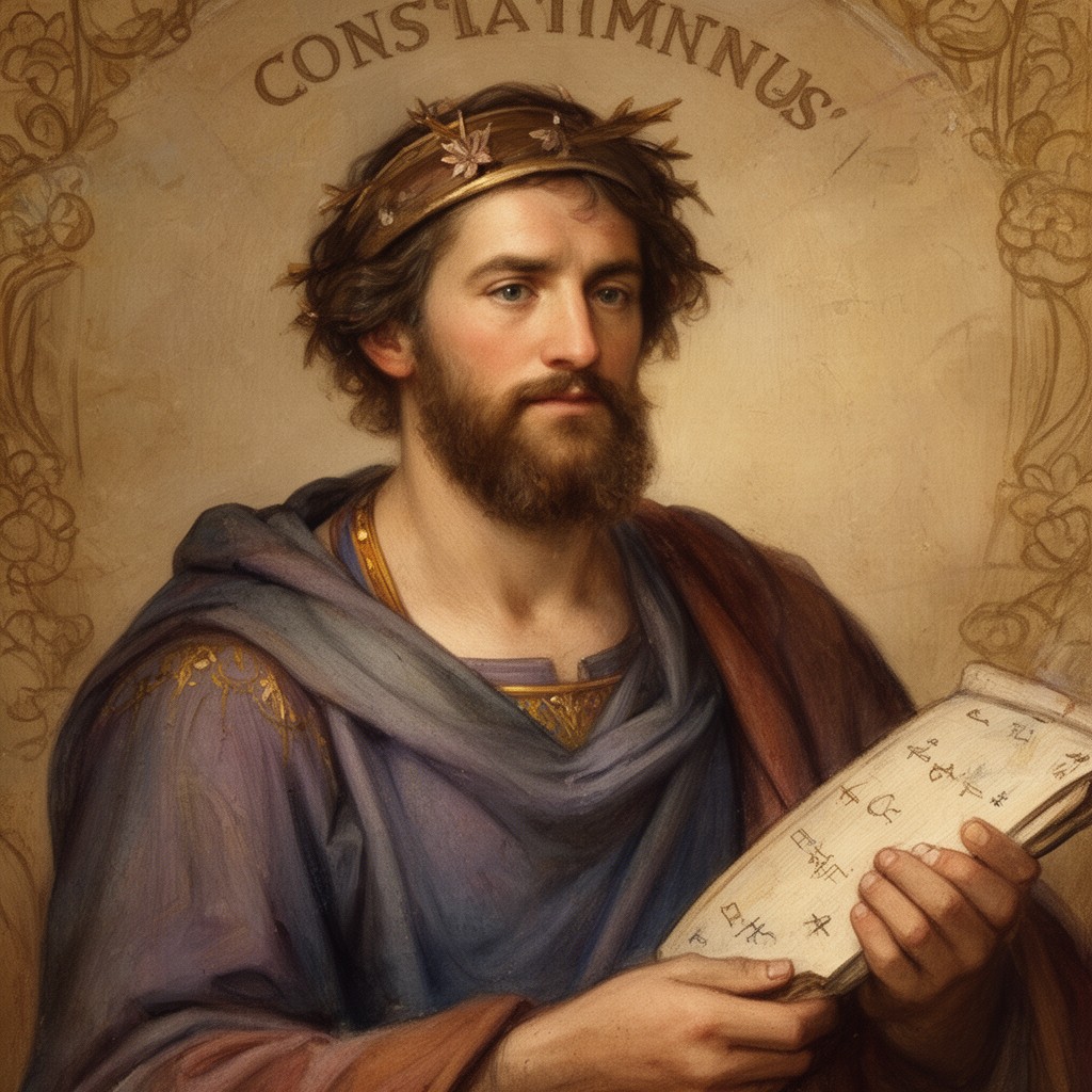AI-generated illustration of Constantinus Magnus