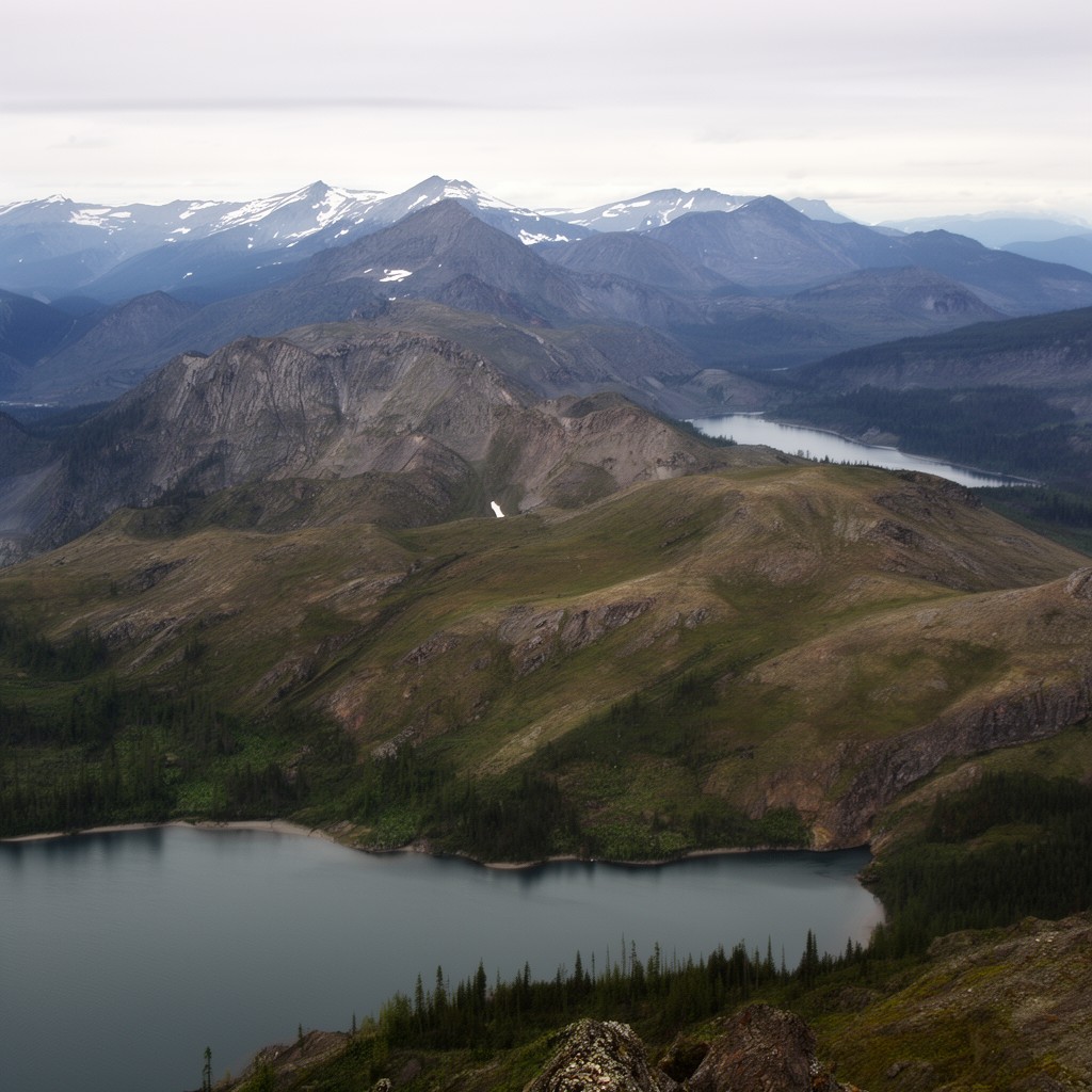 AI-generated illustration of Alaska Peninsula