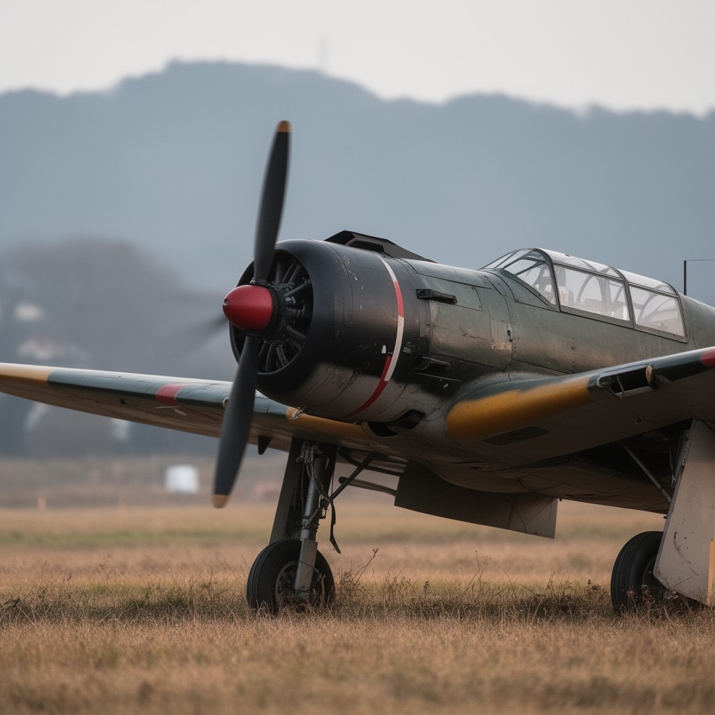AI-generated illustration of Nakajima Ki-44