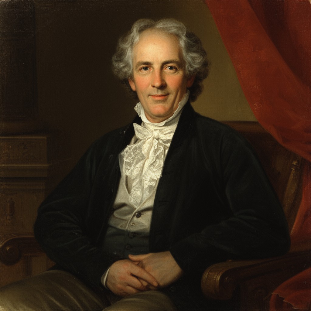 AI-generated illustration of François Denis Tronchet