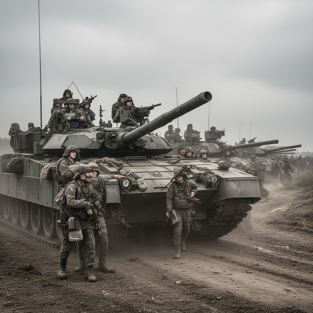 AI-generated illustration of German Army