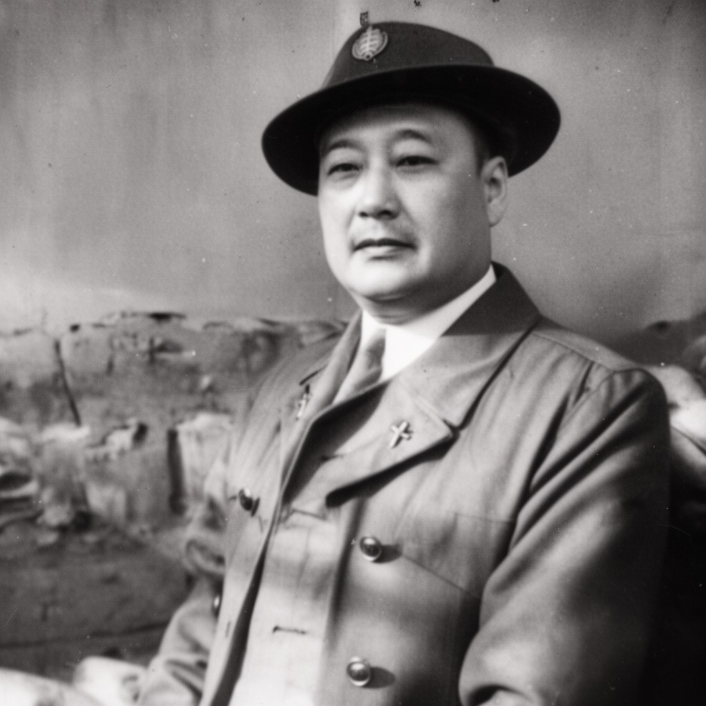 AI-generated illustration of Zhang Xueliang