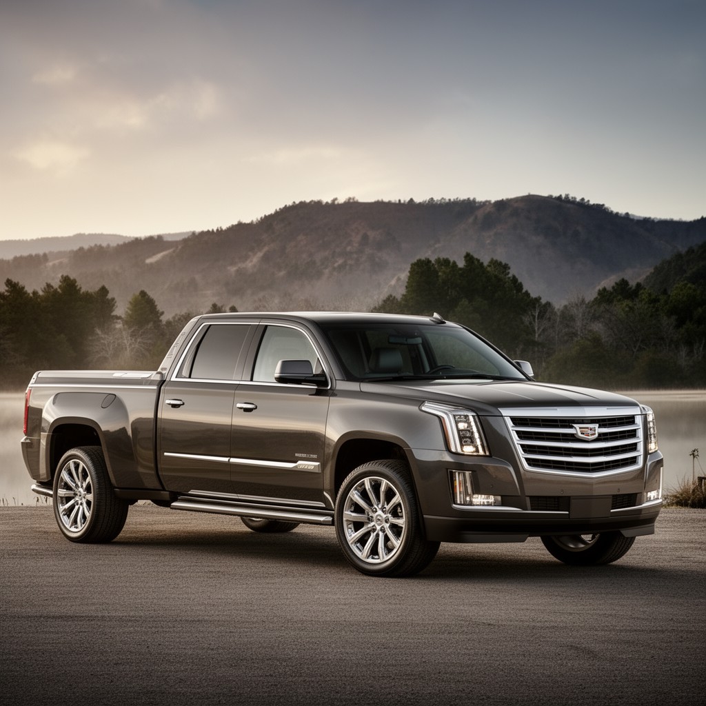 AI-generated illustration of Cadillac Escalade EXT