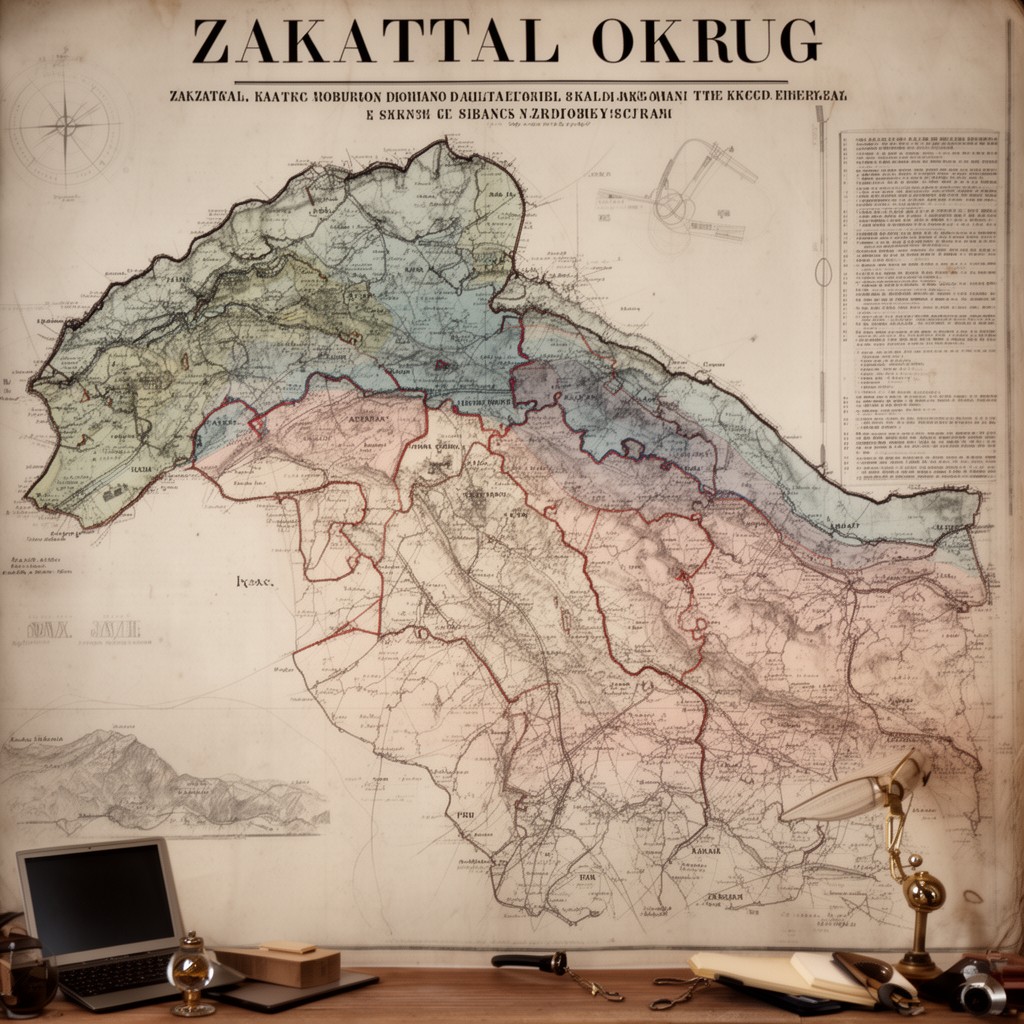 AI-generated illustration of Zakatal Okrug