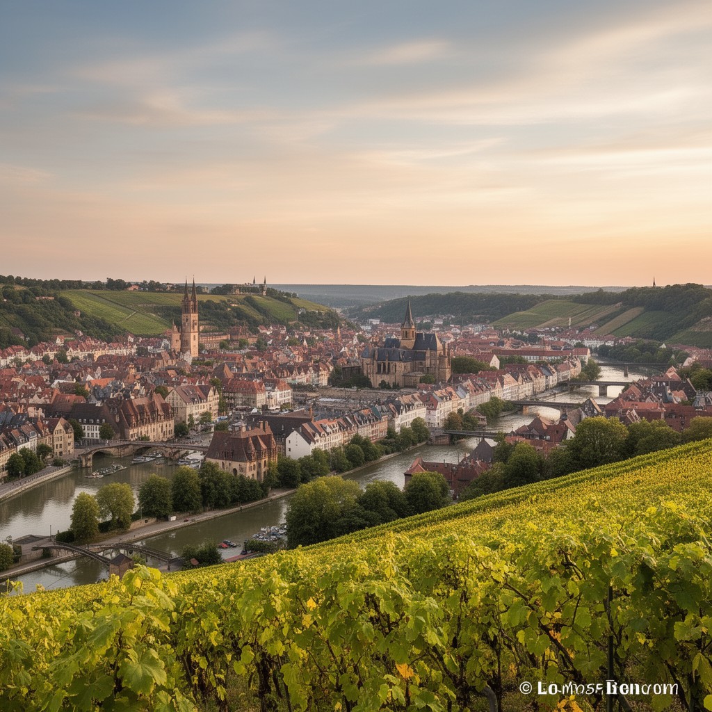 AI-generated illustration of Lower Franconia
