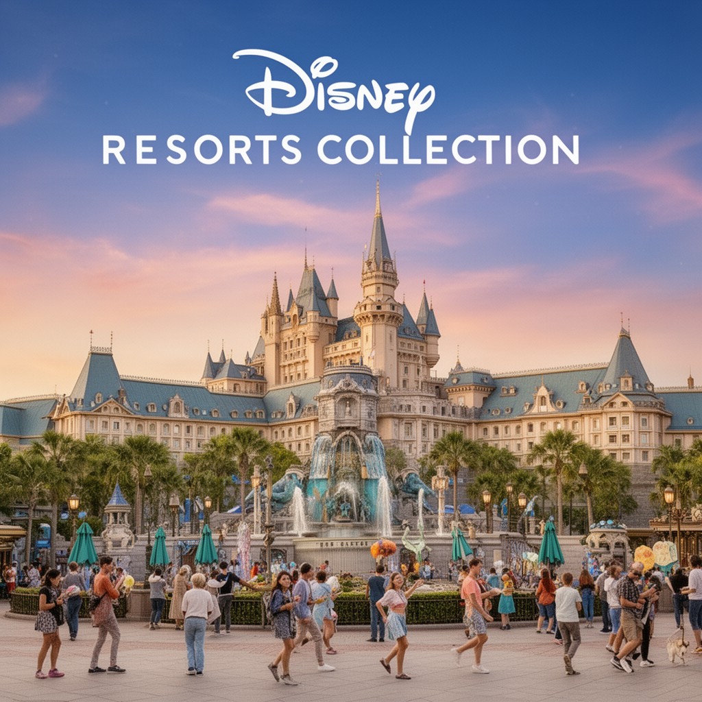 AI-generated illustration of Disney Resorts Collection