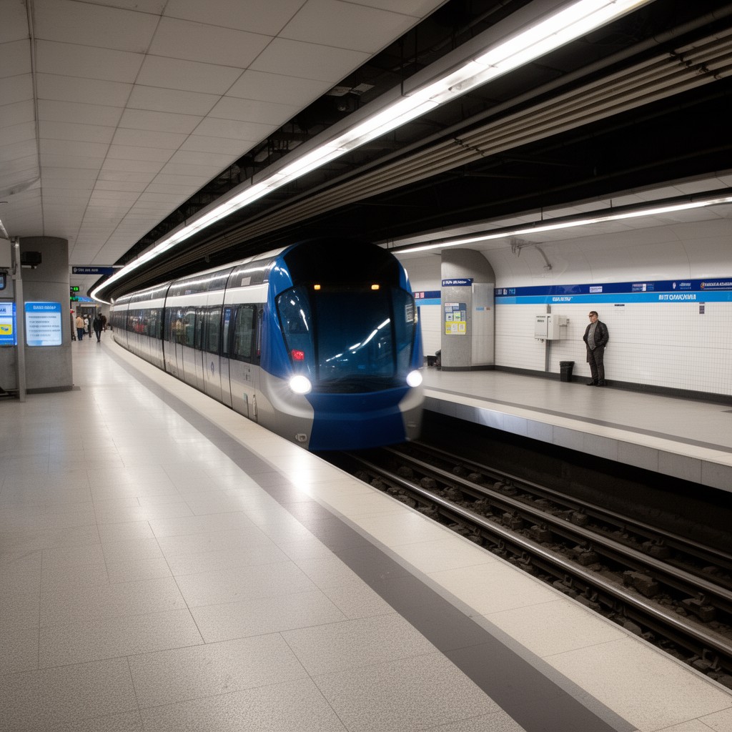 AI-generated illustration of Butovskaya Line