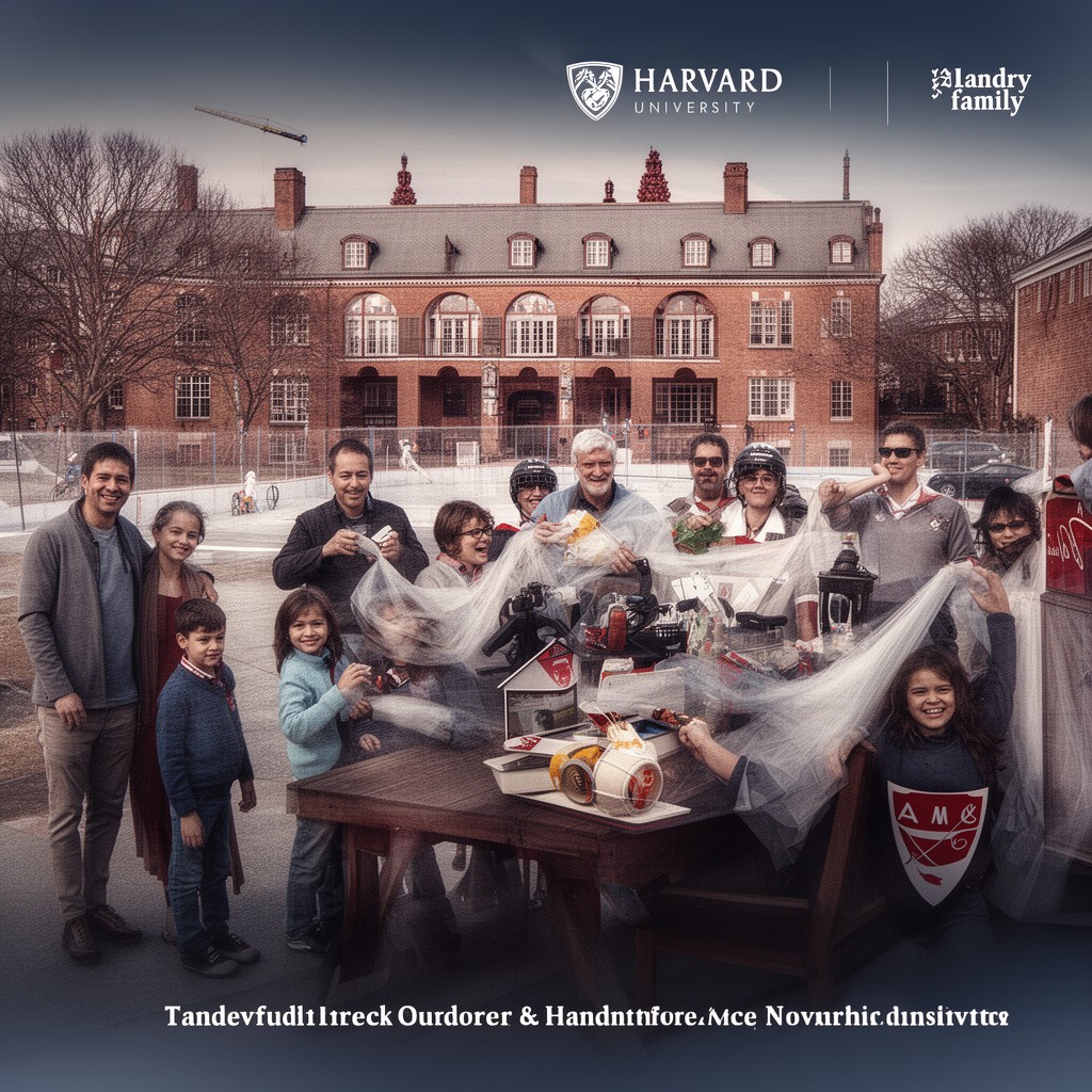 AI-generated illustration of Landry family