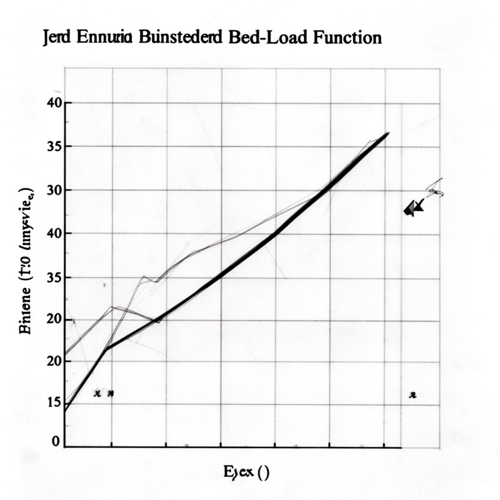AI-generated illustration of Einstein bed-load function
