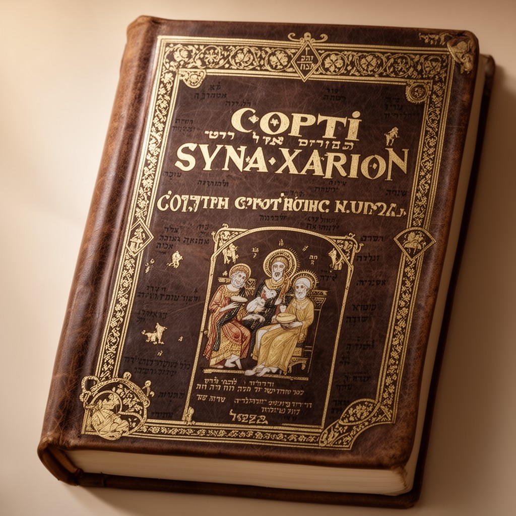 AI-generated illustration of Coptic Synaxarion