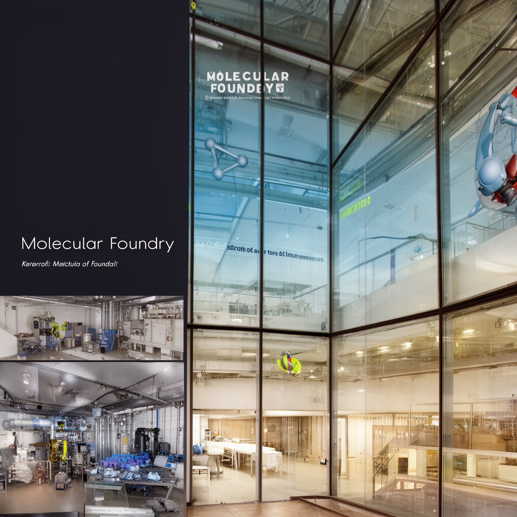 AI-generated illustration of Molecular Foundry