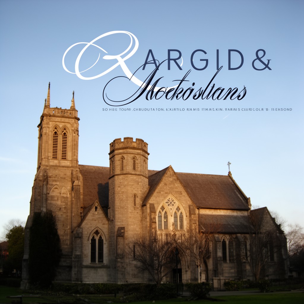 AI-generated illustration of Church (surname)