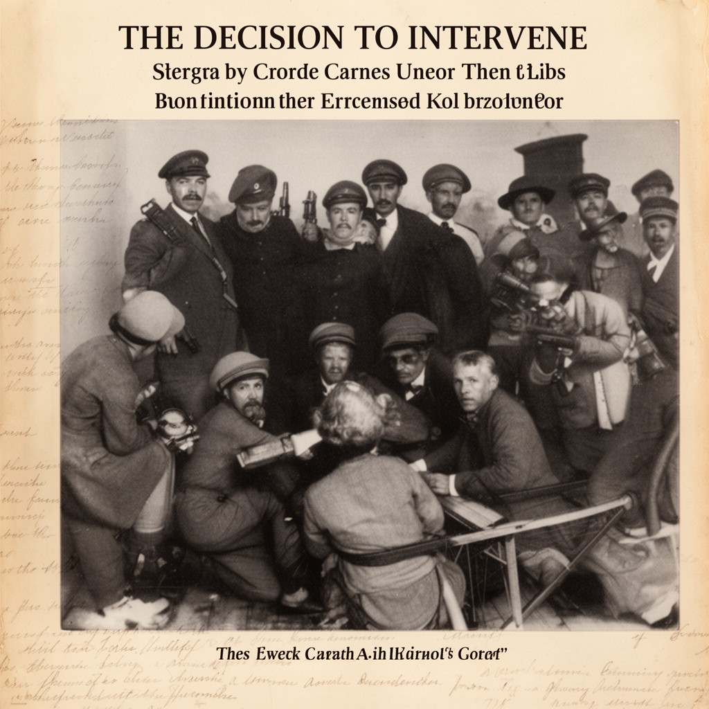 AI-generated illustration of The Decision to Intervene