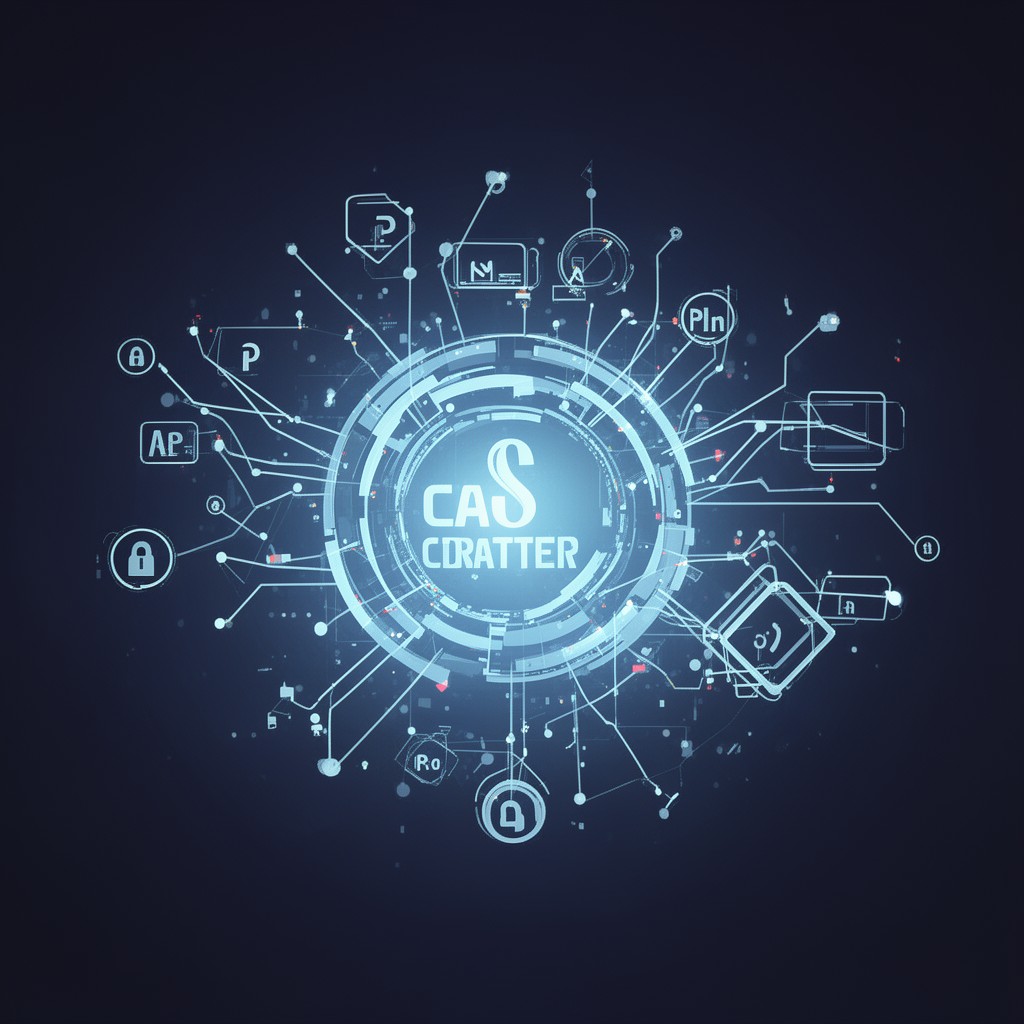 AI-generated illustration of CAS (Computer Algebra System)