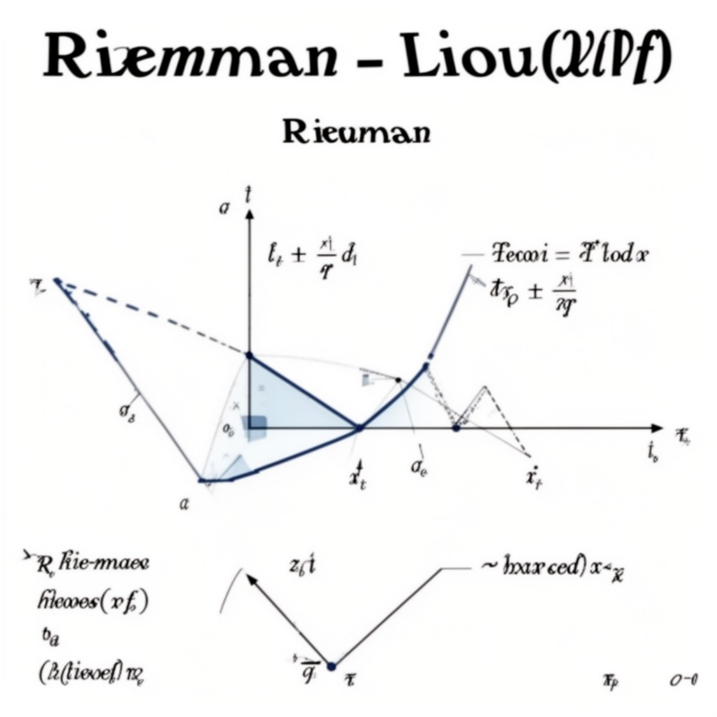 AI-generated illustration of Riemann–Liouville integral