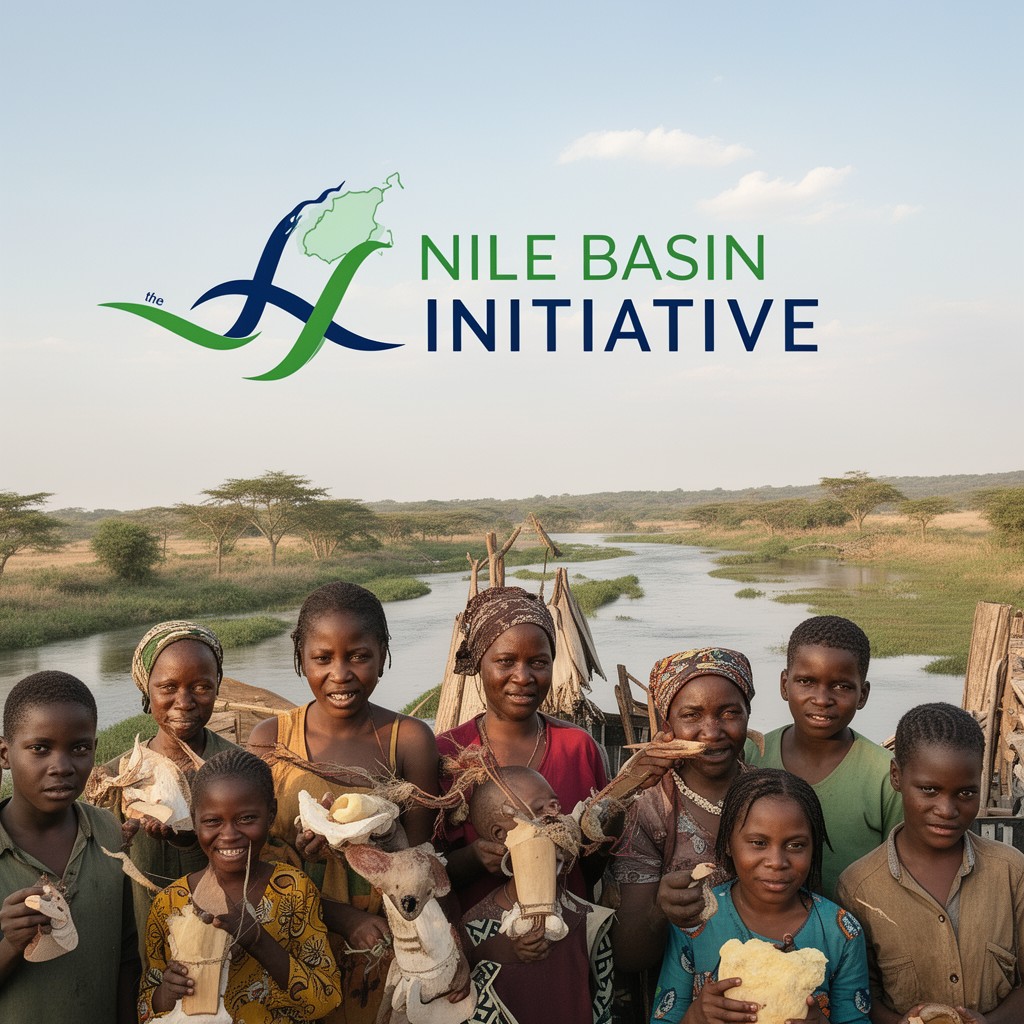 AI-generated illustration of Nile Basin Initiative