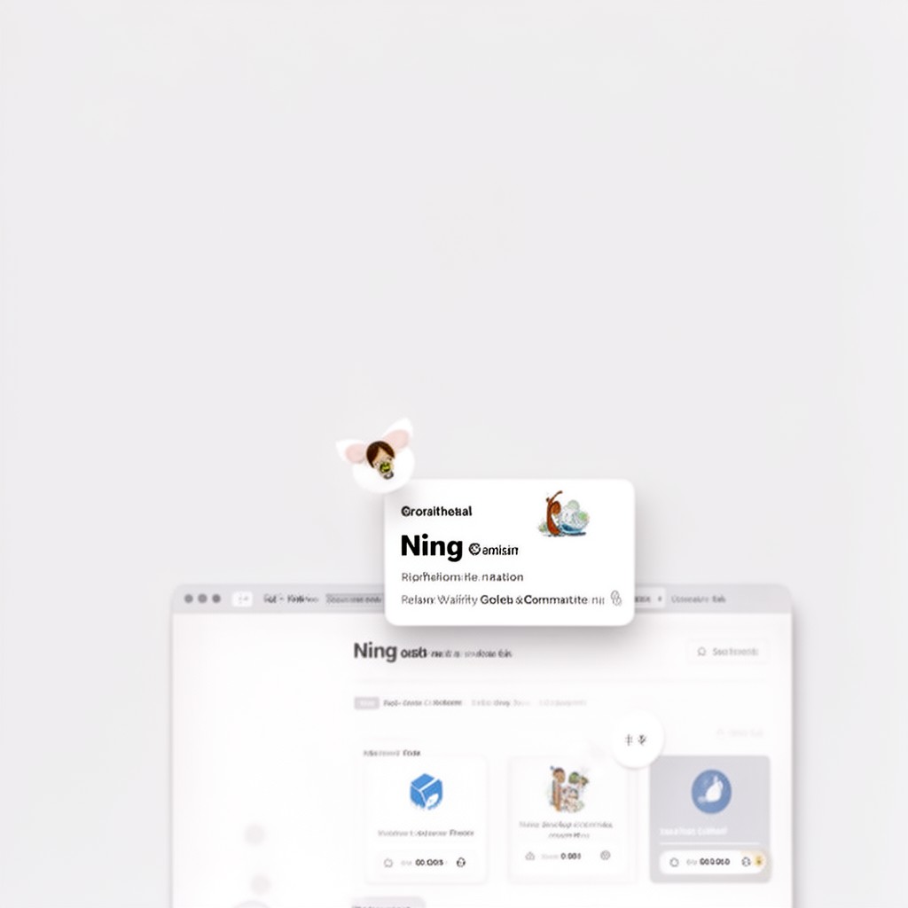 AI-generated illustration of Ning