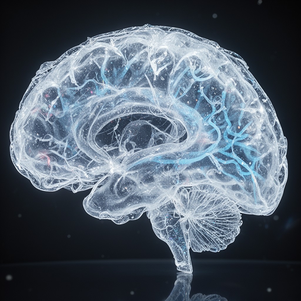 AI-generated illustration of CLARITY tissue-clearing method