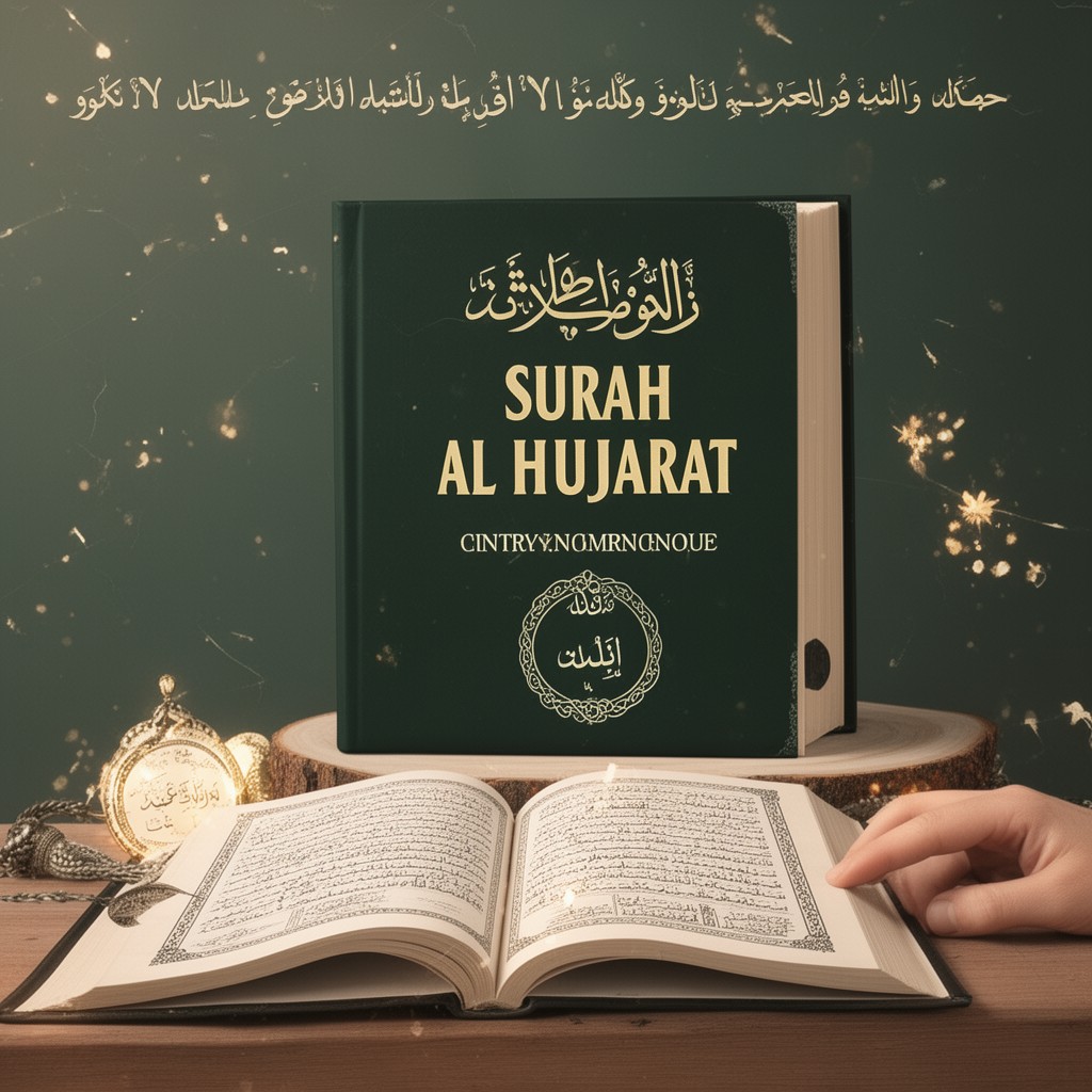 AI-generated illustration of Surah Al-Hujurat