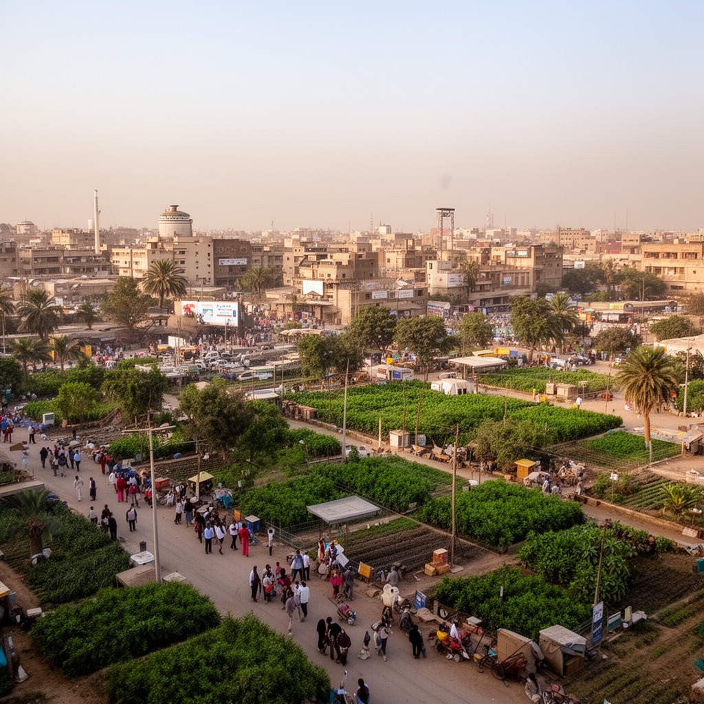 AI-generated illustration of Zagazig