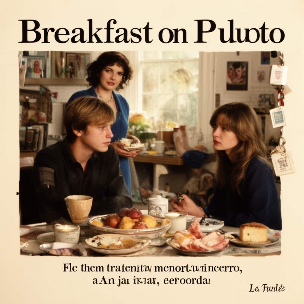 AI-generated illustration of Breakfast on Pluto