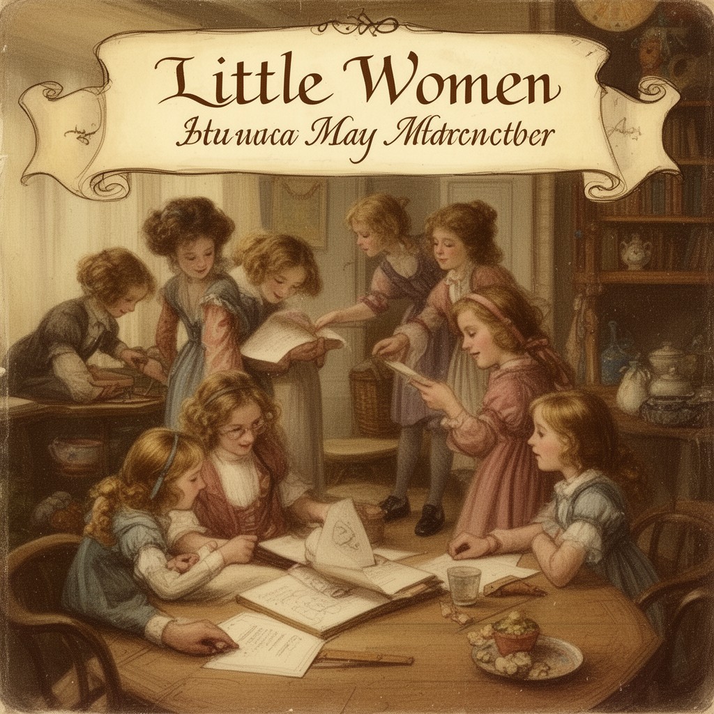 AI-generated illustration of Little Women