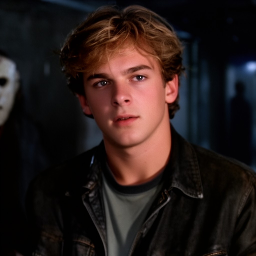 AI-generated illustration of John Tate in Halloween H20: 20 Years Later