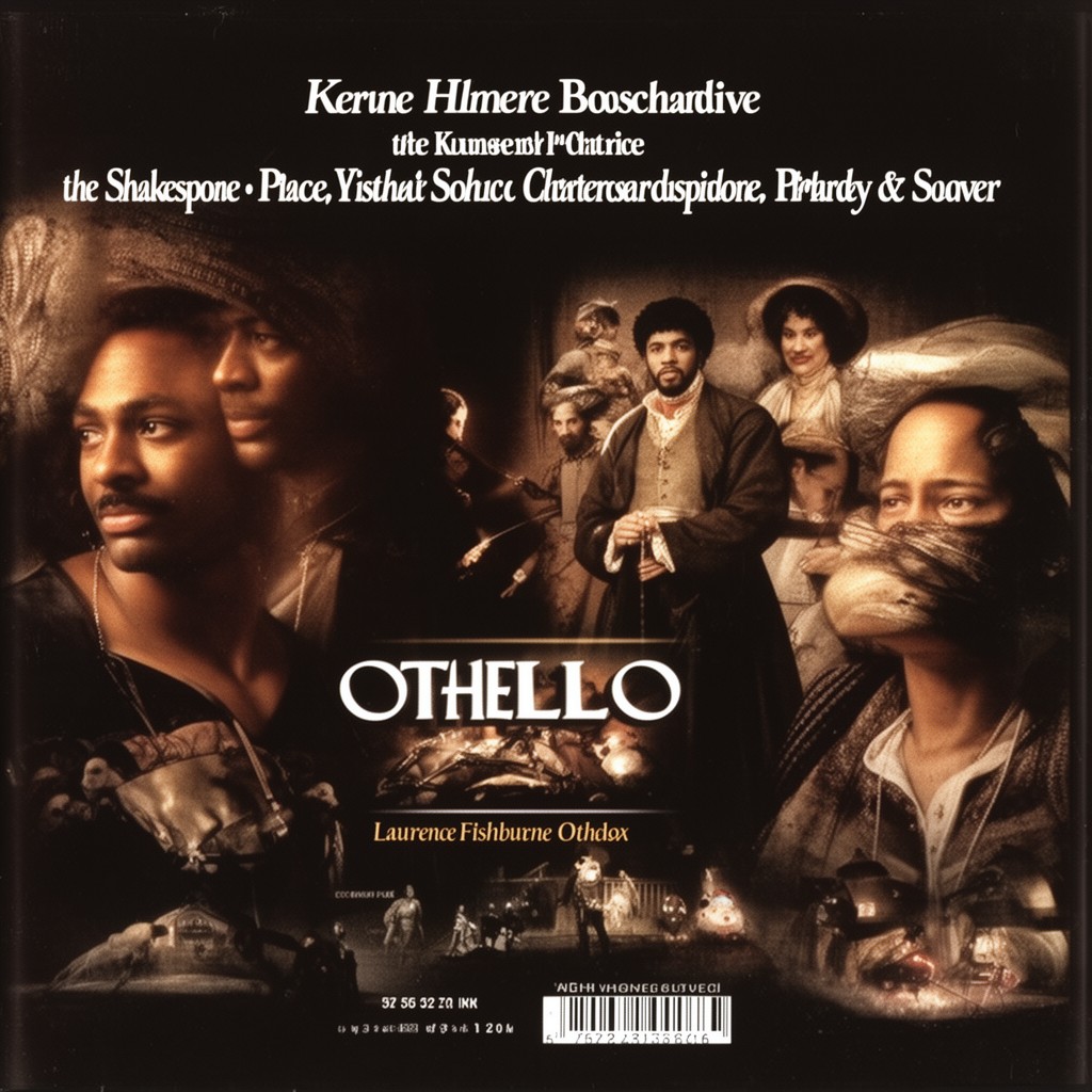 AI-generated illustration of Othello (1995 film)