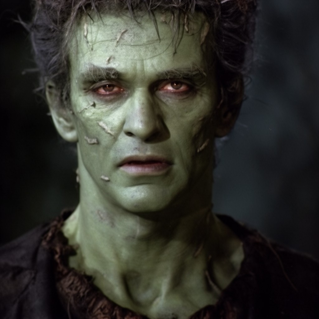 AI-generated illustration of Mary Shelley’s Frankenstein (1994 film)