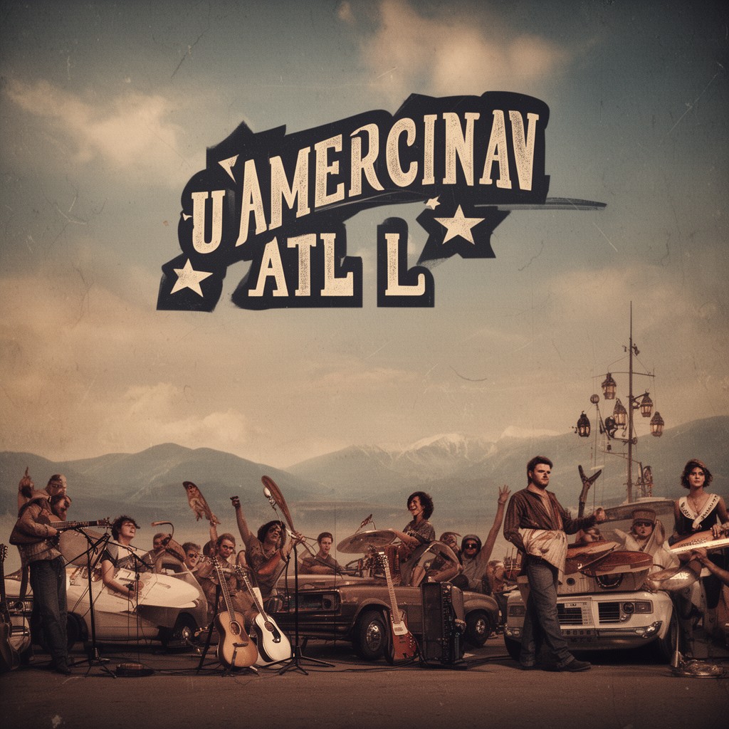 AI-generated illustration of Americana