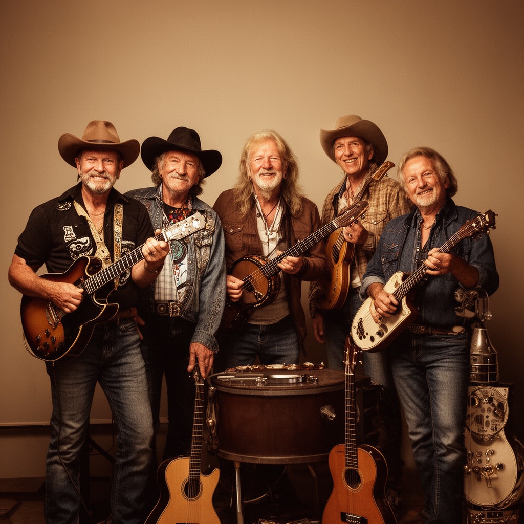 AI-generated illustration of The Highwaymen