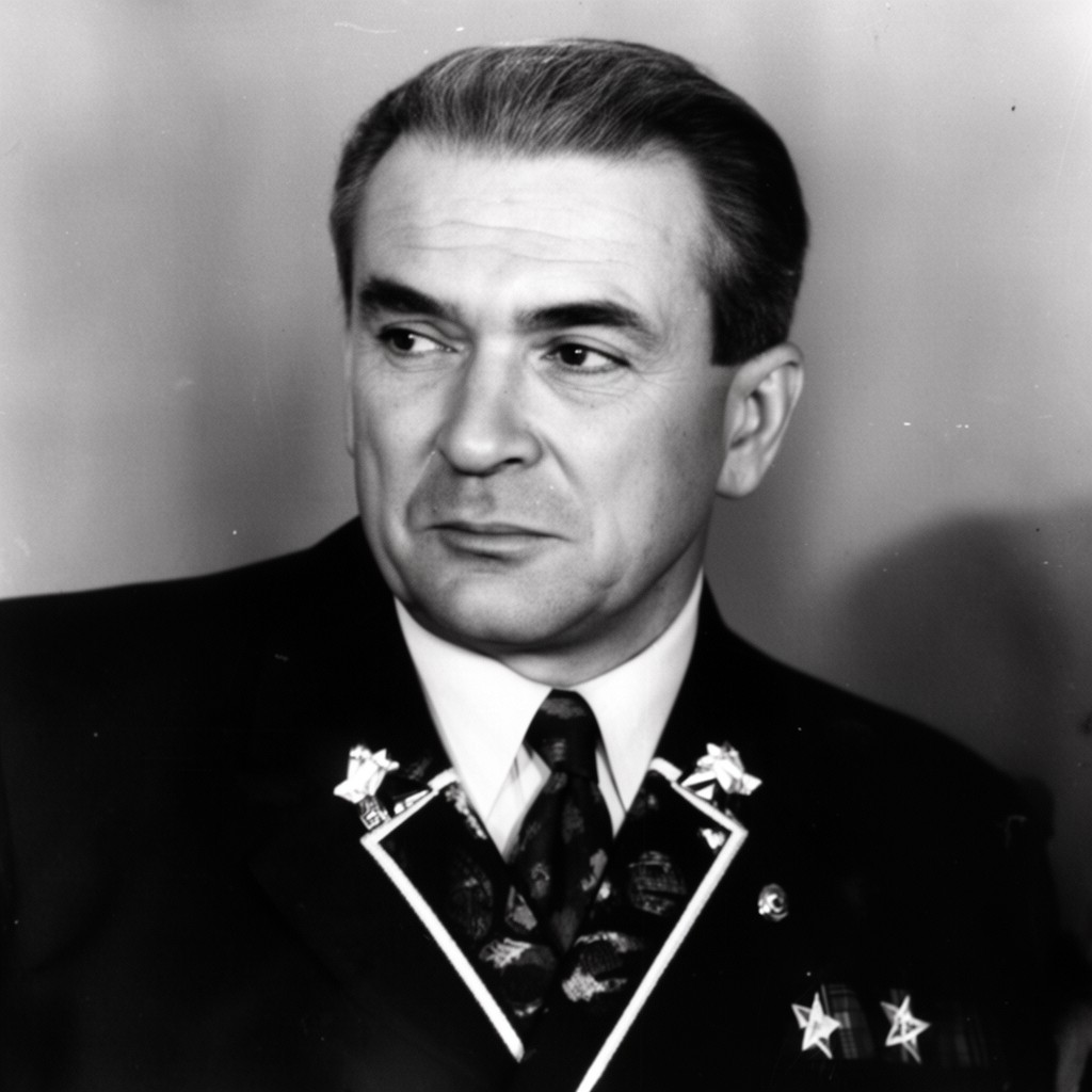 AI-generated illustration of Georgy Malenkov