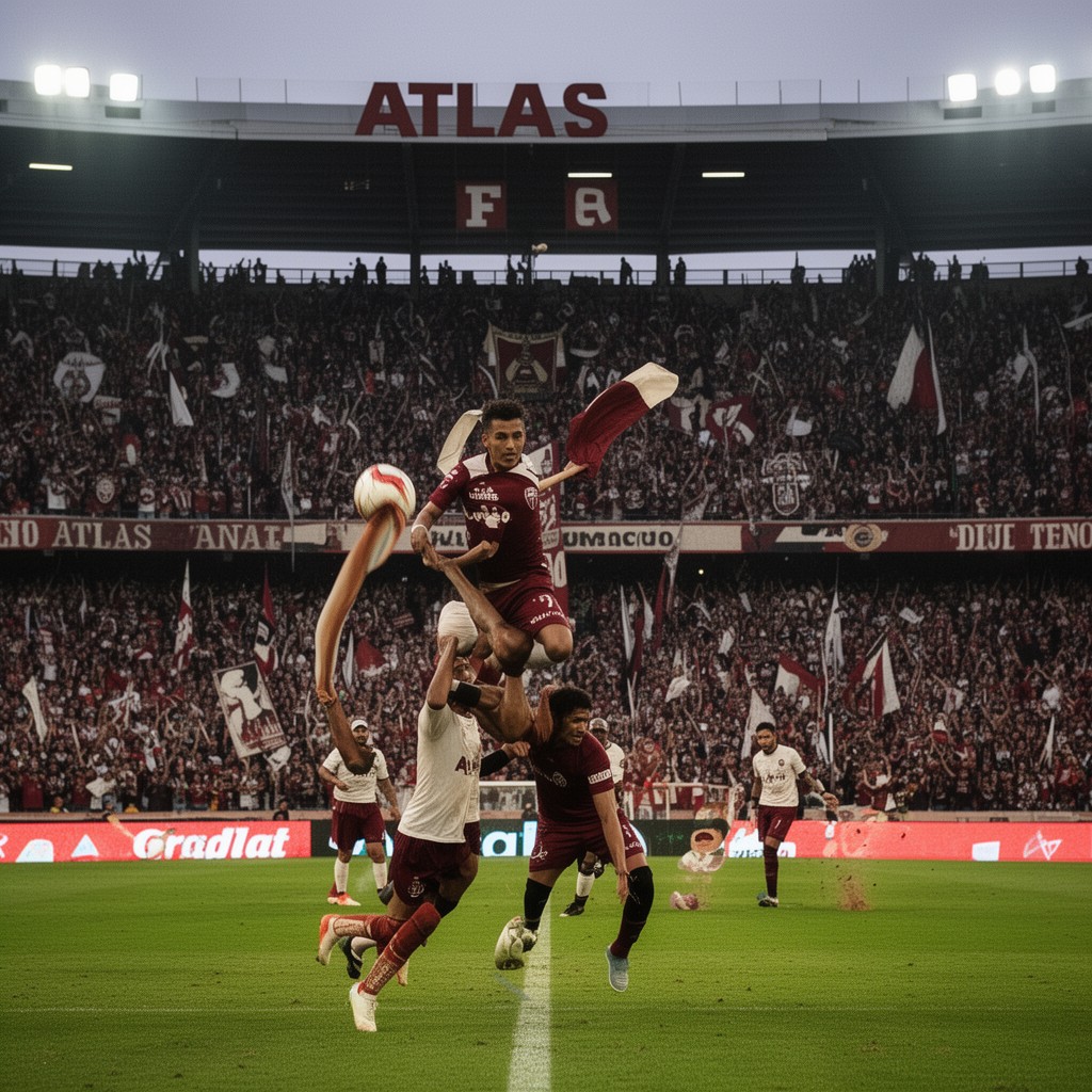 AI-generated illustration of Atlas F.C.