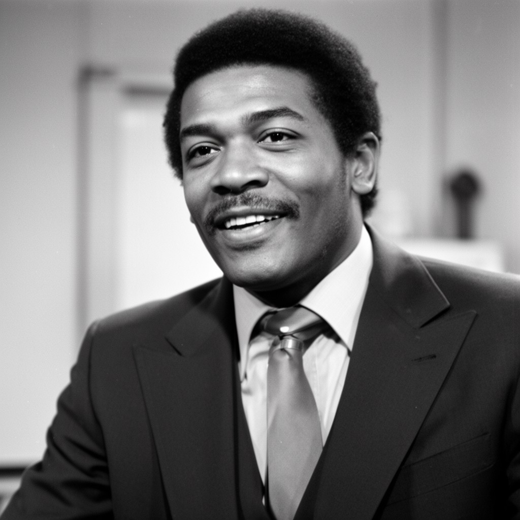 AI-generated illustration of Bobby Seale