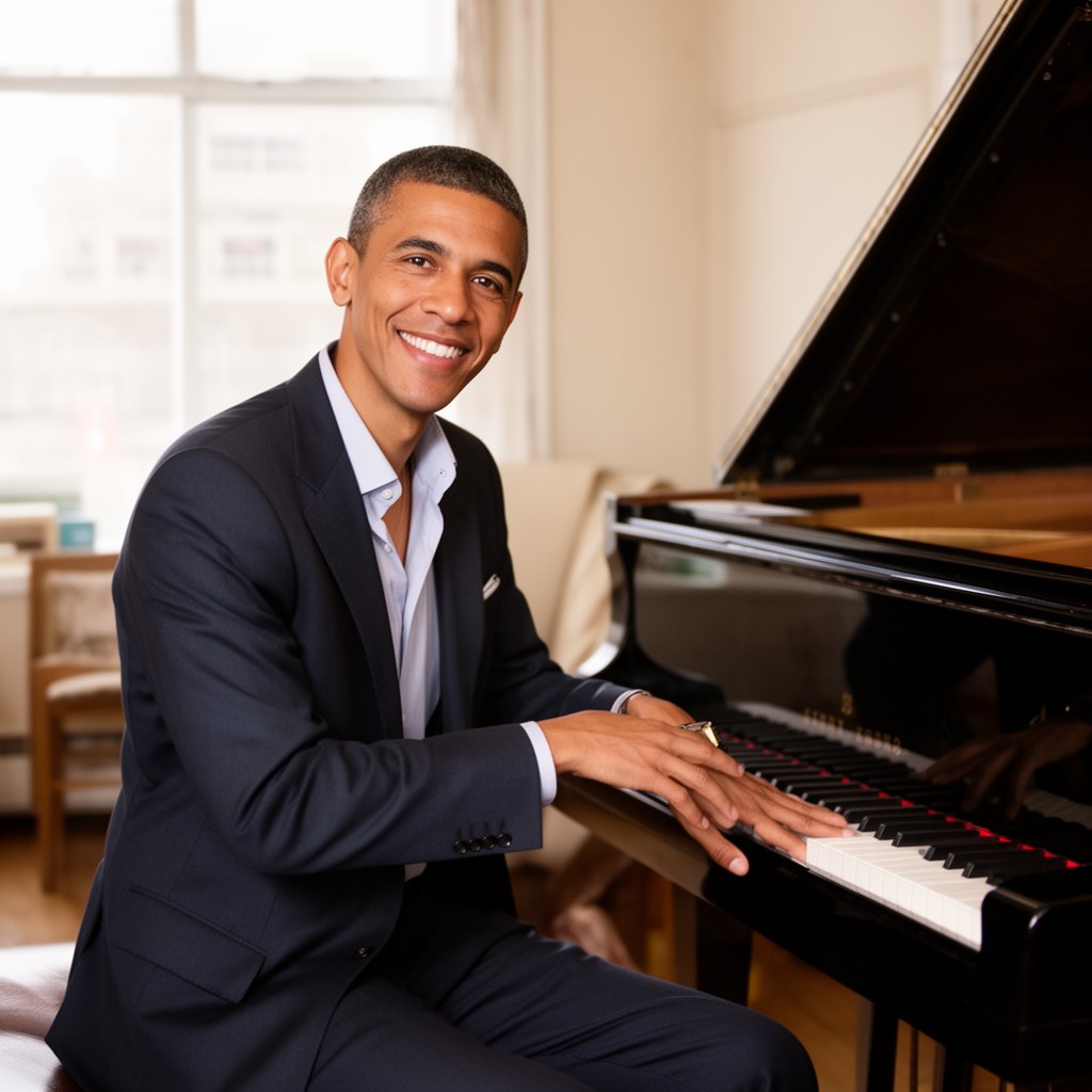AI-generated illustration of Mark Obama Ndesandjo