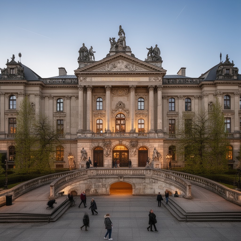 AI-generated illustration of Landtag of Württemberg