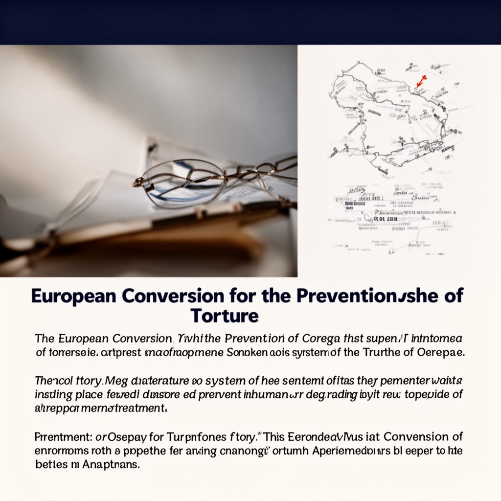 AI-generated illustration of European Convention for the Prevention of Torture