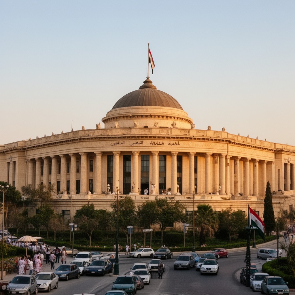 AI-generated illustration of Parliament of Egypt
