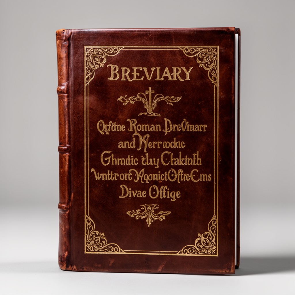 AI-generated illustration of Roman Breviary