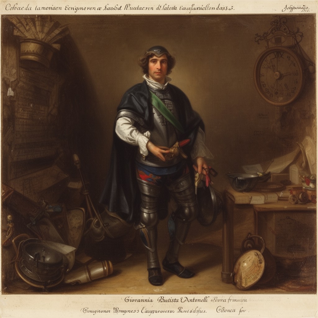 AI-generated illustration of Giovanni Battista Antonelli