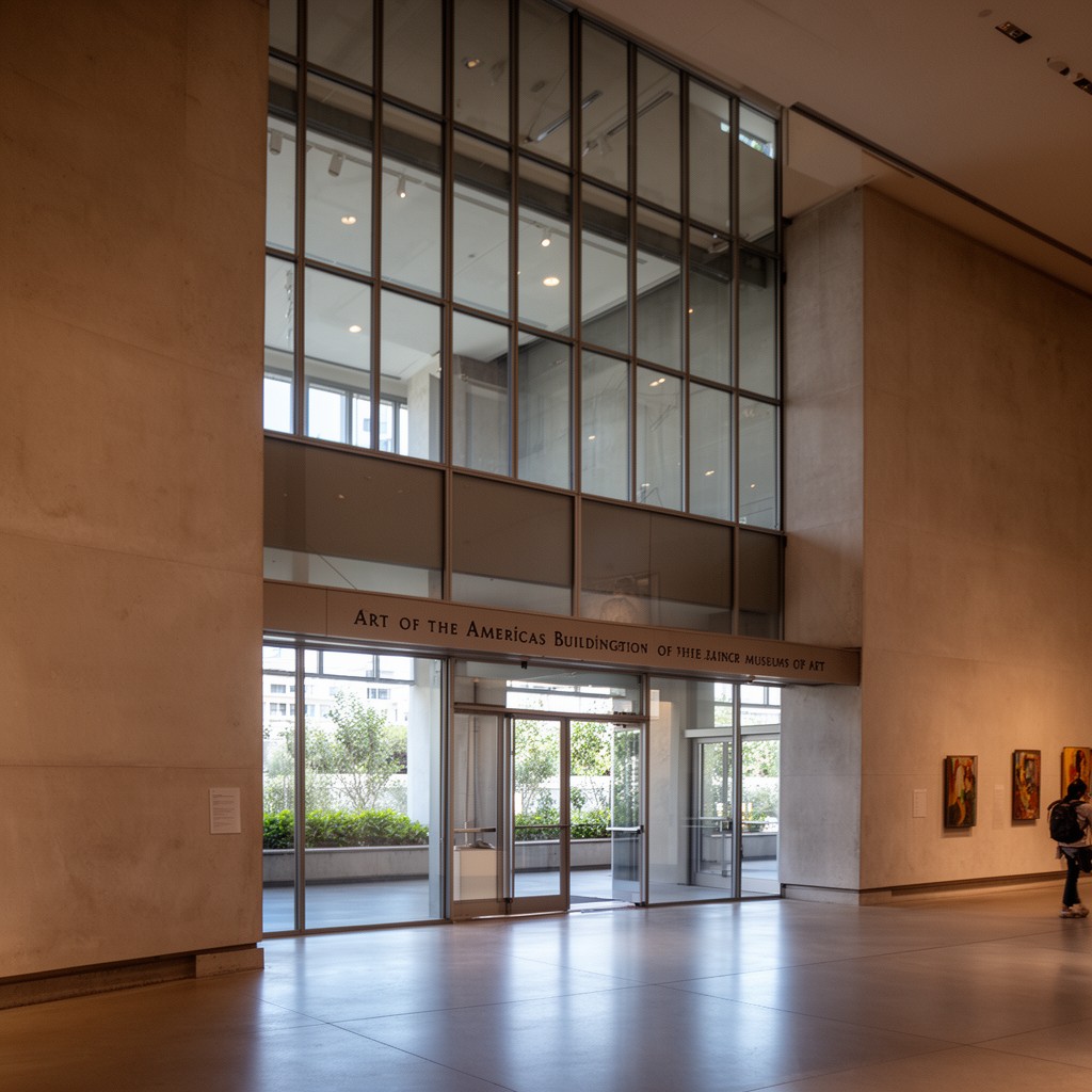 AI-generated illustration of Art of the Americas Building