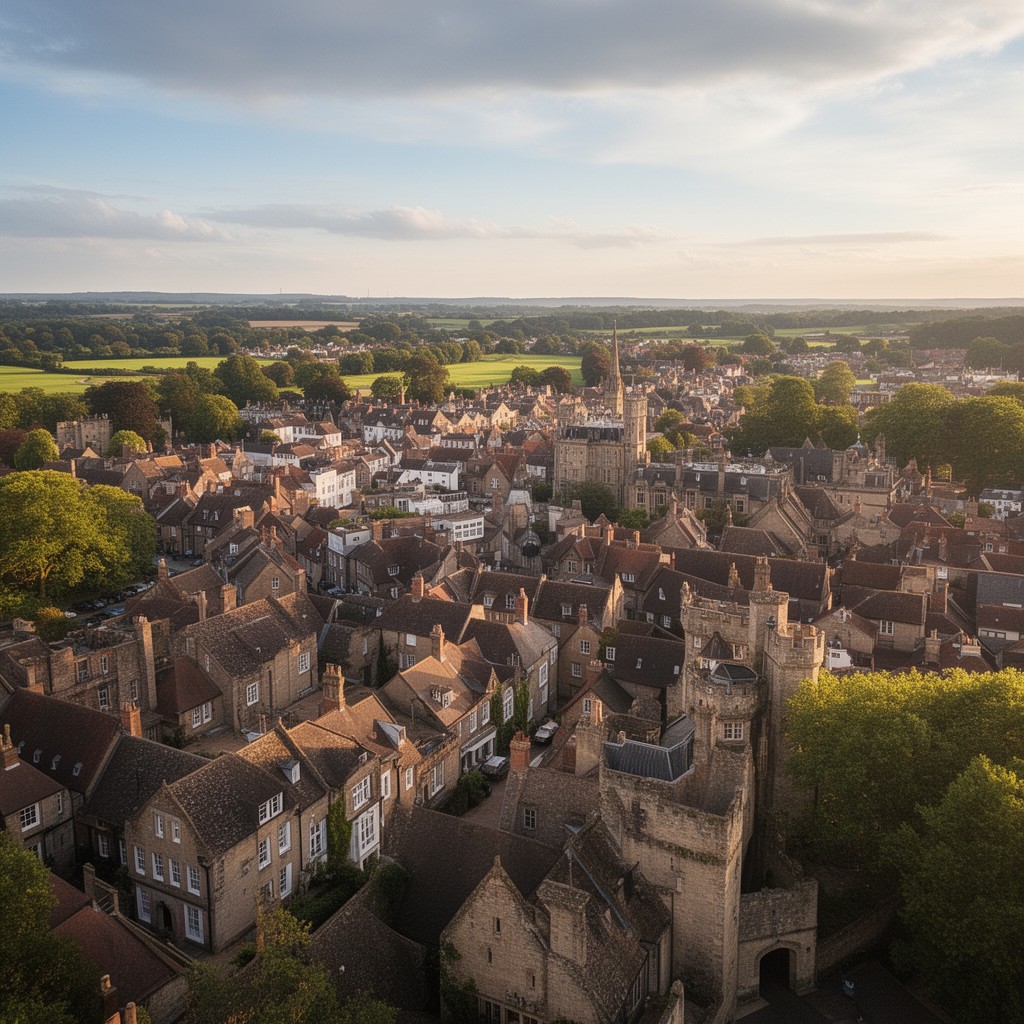 AI-generated illustration of Maidstone